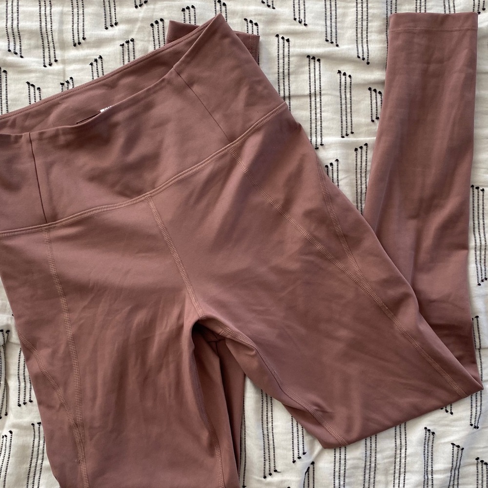 gf collective rose quartz high rise leggings